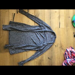 Grey cardigan
